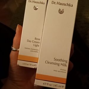 Dr. Hauschka Cleansing Milk & Rose Day Cream Light